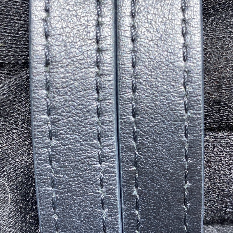 LOUIS VUITTON 路易威登 On The Go GM 托特包 壓紋牛皮 黑色 老花 金釦-12