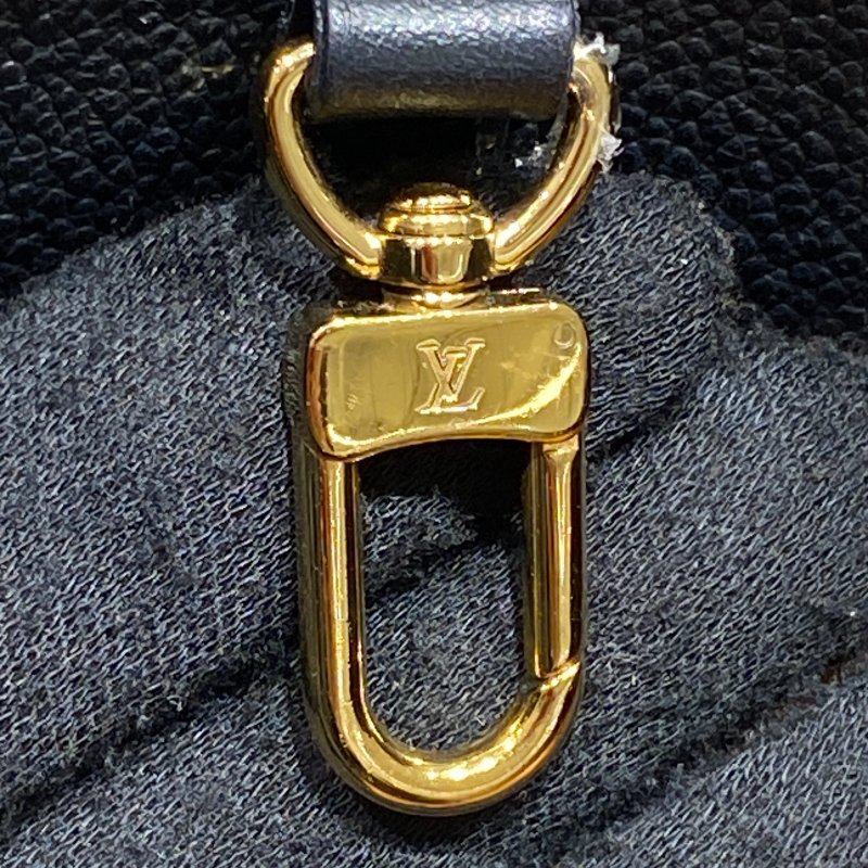 LOUIS VUITTON 路易威登 On The Go GM 托特包 壓紋牛皮 黑色 老花 金釦-13