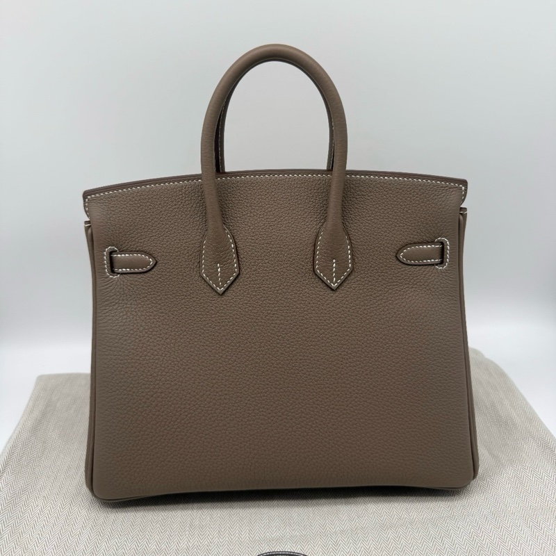 🔥全🆕全套 Hermes愛馬仕birkin25大象灰金扣 togo 皮 w刻 ❤️正品保障-1
