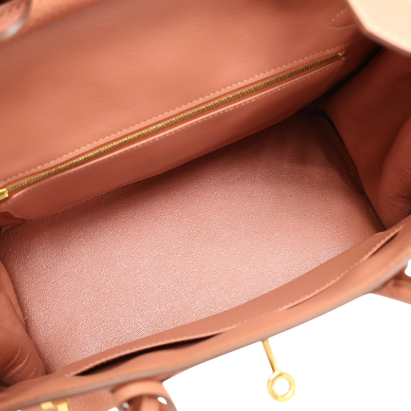龍蝦粉色 Togo牛皮 Birkin 30 手提包 口Q刻【HERMES 愛馬仕】-2