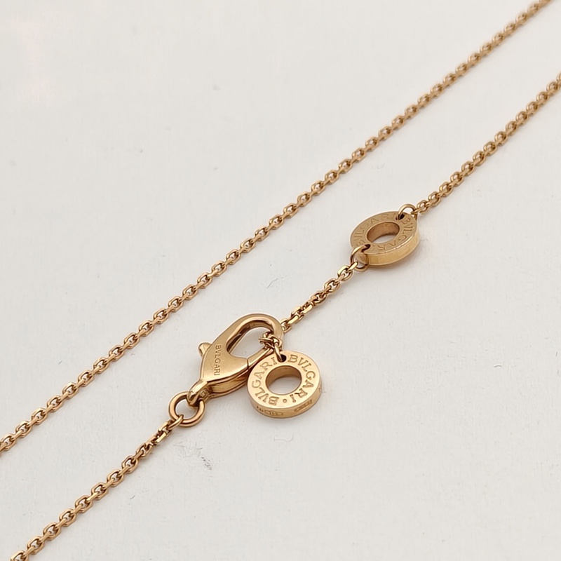 BVLGARI DIVASDREAM滿鑽扇子項鏈18K玫瑰金/鑽石-3