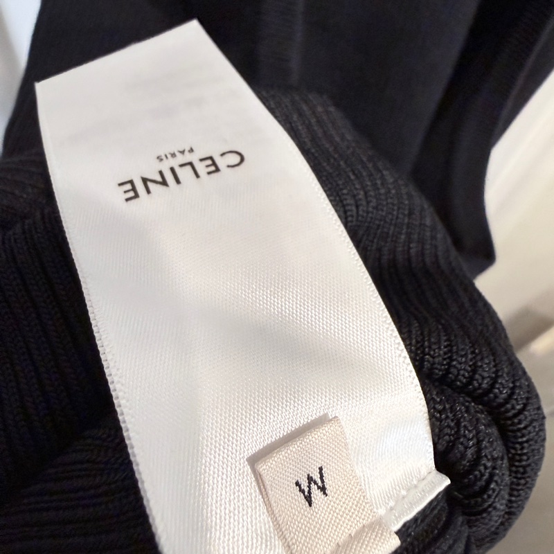 CELINE✨無袖挖背針織洋裝連衣裙 #M-8