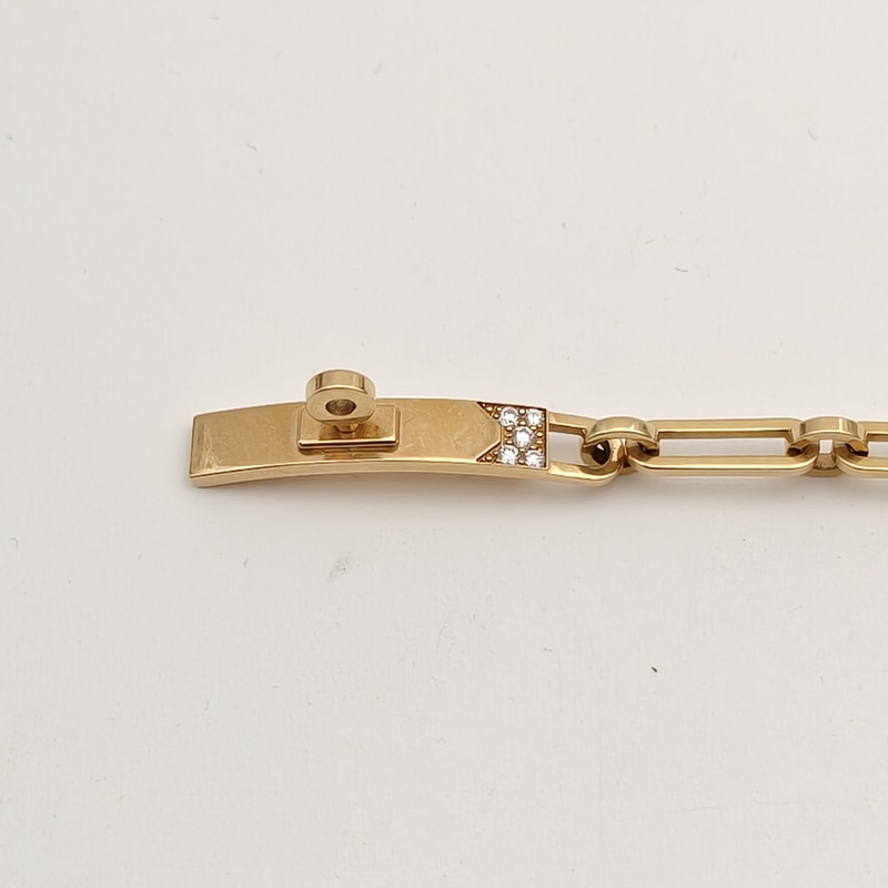 HERMES kellychaine手鏈18K黃金/鑽石ST-2