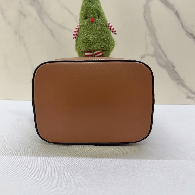 CELINE Small Bucket Cuir Triomphe帆布小牛皮水桶包-5