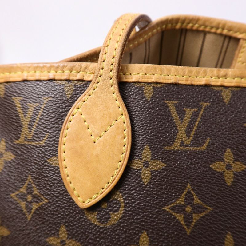 LOUIS VUITTON Monogram Neverfull MM手挽袋-15