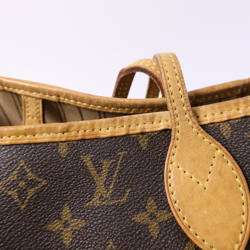 LOUIS VUITTON Monogram Neverfull MM手挽袋-16