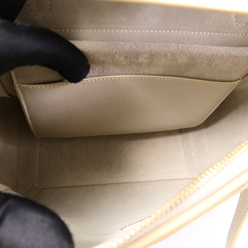 CELINE 牛皮皮革Mirco Belt Bag手挽肩背兩用袋-4