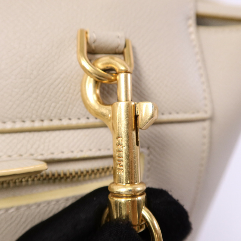 CELINE 牛皮皮革Mirco Belt Bag手挽肩背兩用袋-6
