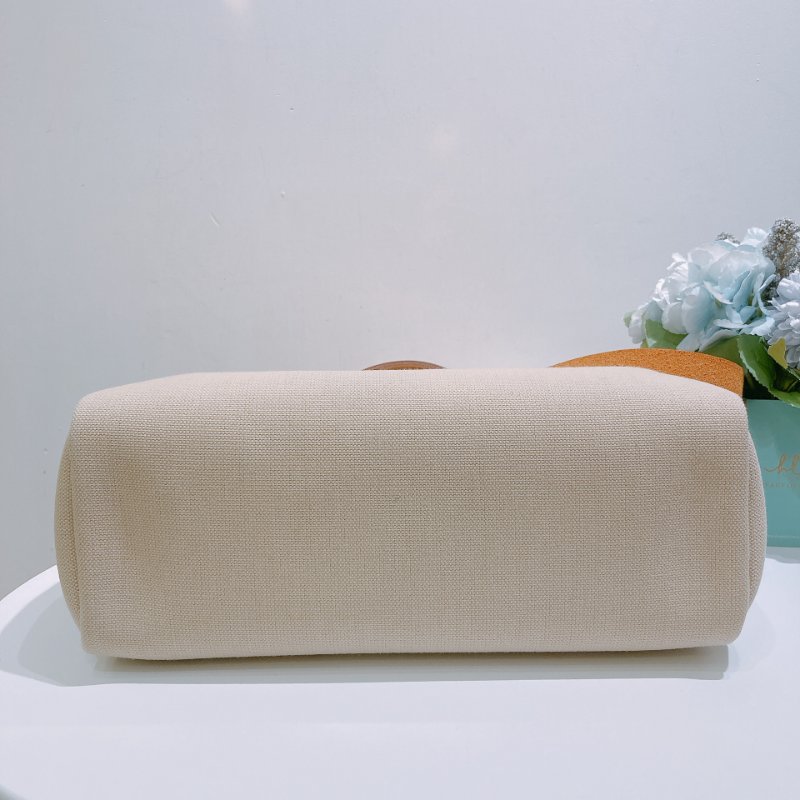 TW4839 Hermes 愛馬仕 手提單肩包 帆布拼皮 金扣Herbag 31 Canvas Gold x GHW-2