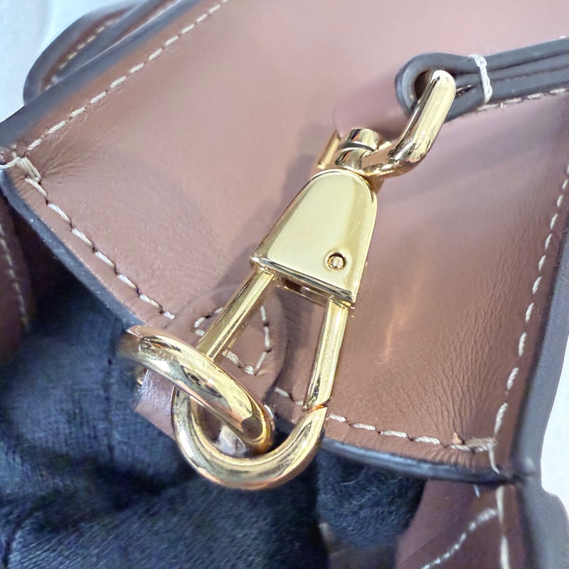 BURBERRY✨8031746 POCKET雙色帆布郵差包斜背包手提包-21