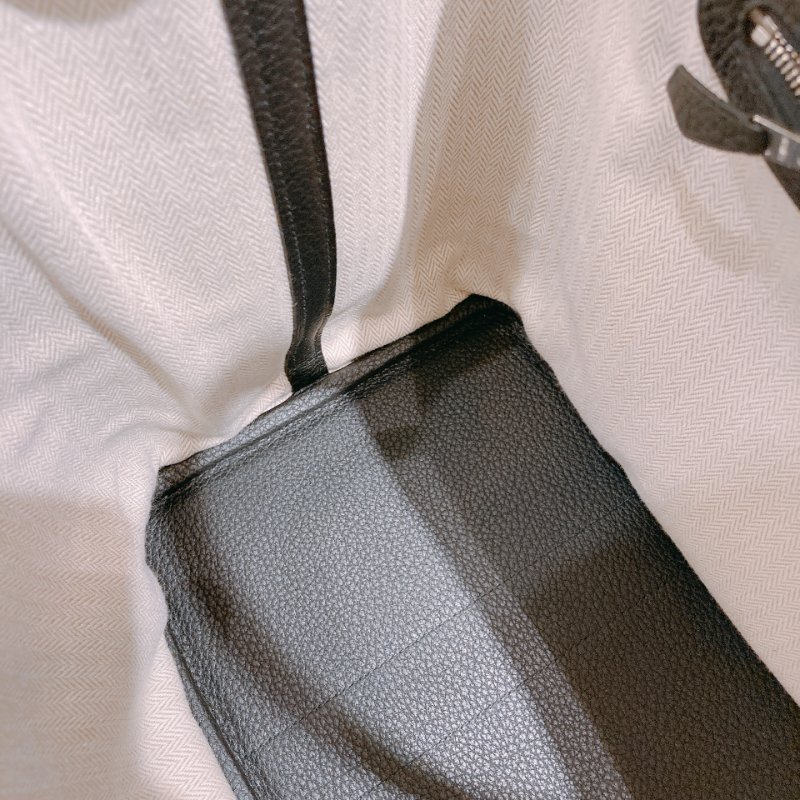 TW4841 Hermes 愛馬仕 花園包 黑色全皮 Garden Party 36 Negonda Black-12