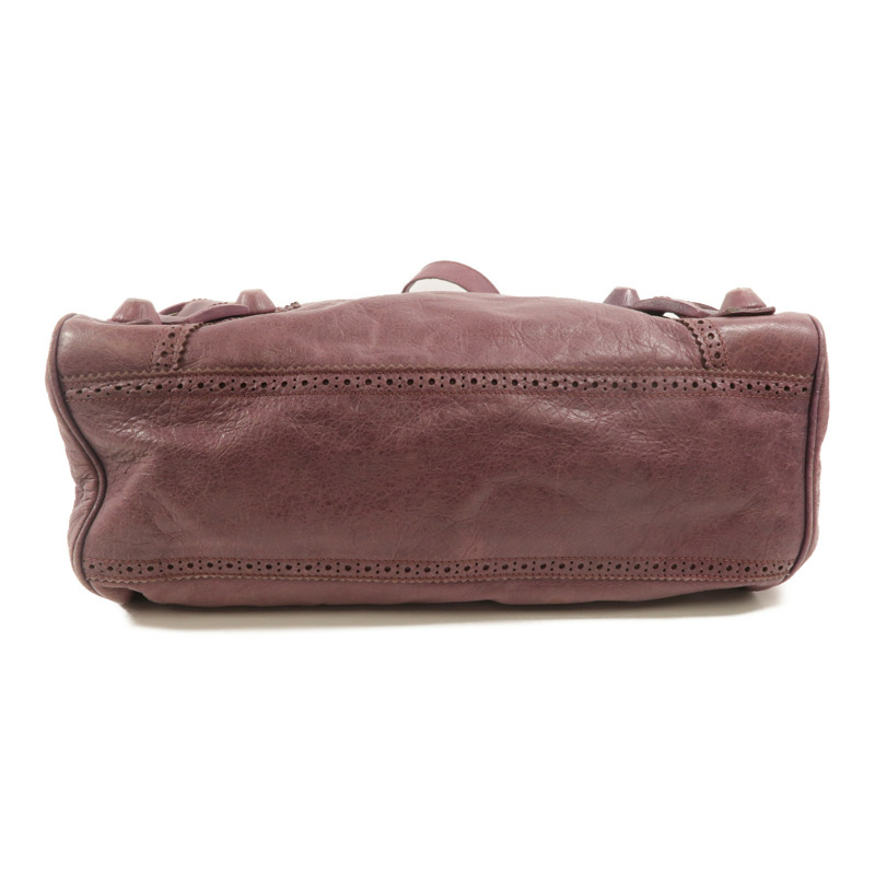 BALENCIAGA 牛皮皮革Brogues Covered Velo Bag手挽肩背兩用袋-3