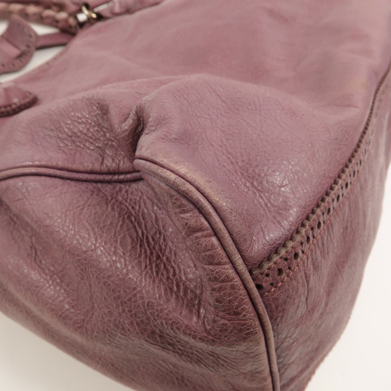 BALENCIAGA 牛皮皮革Brogues Covered Velo Bag手挽肩背兩用袋-13