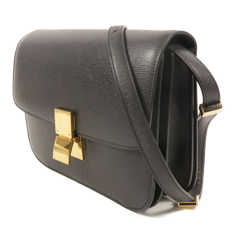 CELINE 牛皮皮革Classic Box Medium肩背袋-2