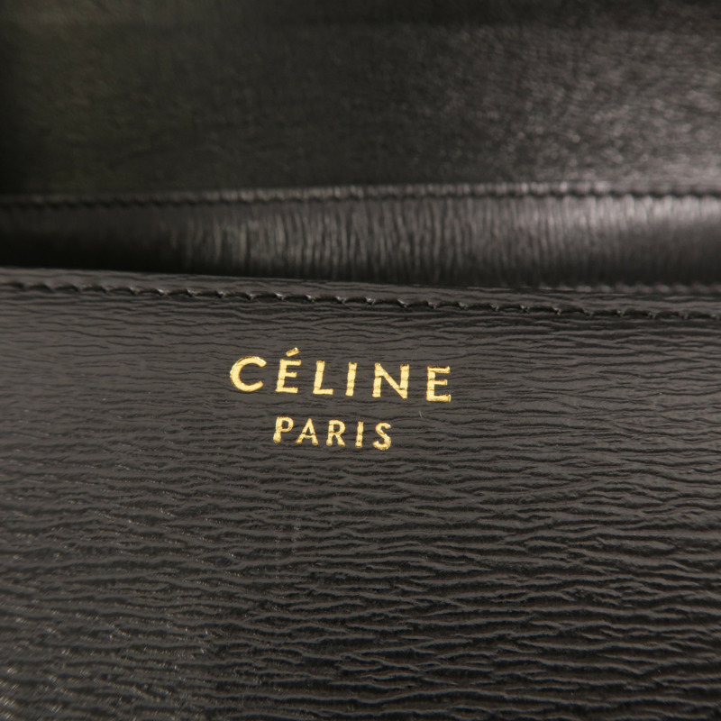 CELINE 牛皮皮革Classic Box Medium肩背袋-5