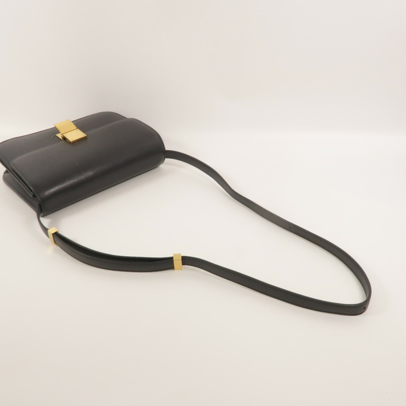 CELINE 牛皮皮革Classic Box Medium肩背袋-7