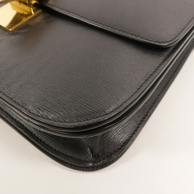 CELINE 牛皮皮革Classic Box Medium肩背袋-10