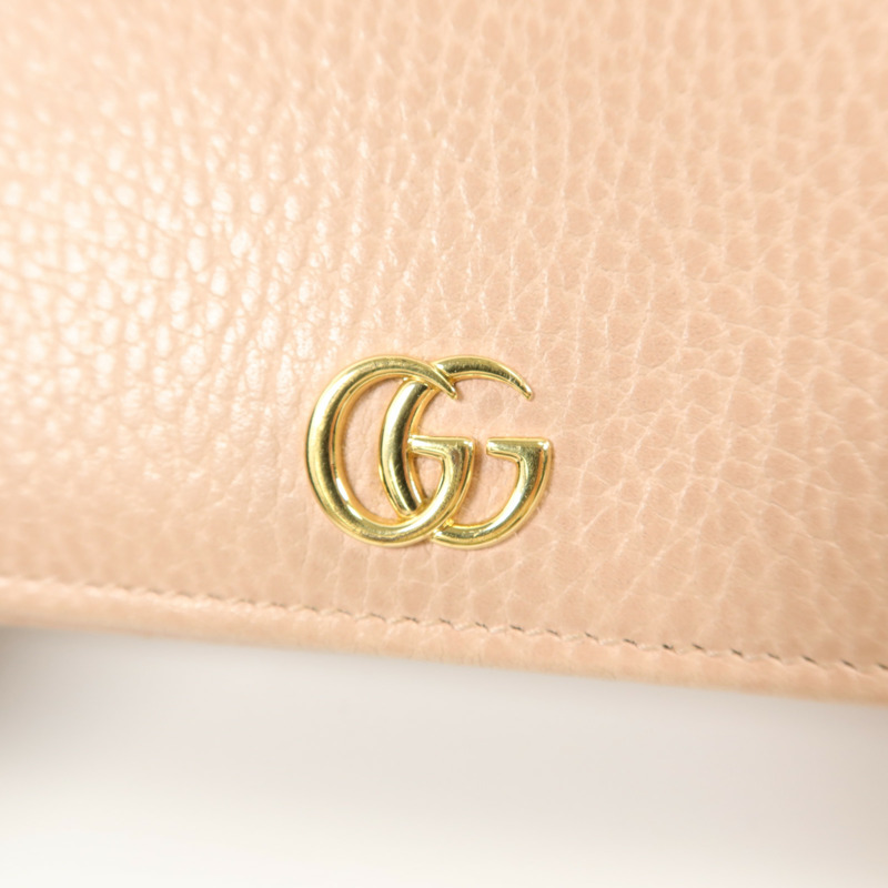 GUCCI 牛皮皮革WOC Wallet On Chain鏈帶肩背袋-6