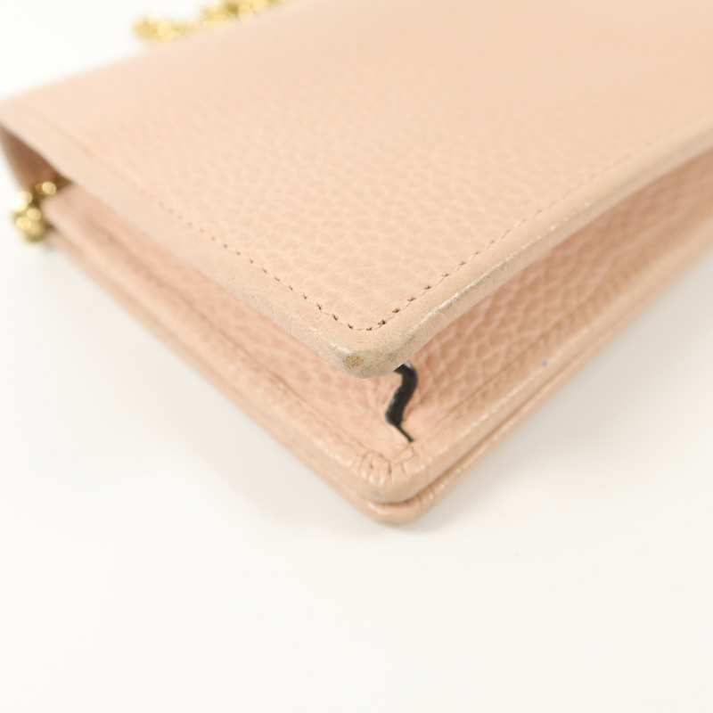 GUCCI 牛皮皮革WOC Wallet On Chain鏈帶肩背袋-11