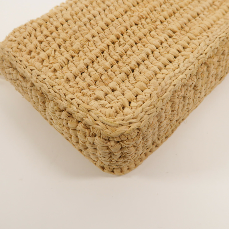 CELINE Raffia/牛皮皮革Multipochette手挽肩背兩用袋-15
