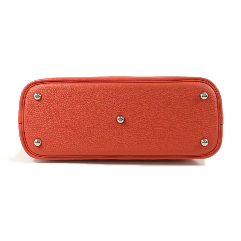 HERMES Togo皮革Bolide 31手挽袋Rouge Pivoine-3