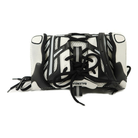 BALENCIAGA 尼龍/牛皮皮革Sneakerhead Phone Crossbody Bag肩背袋