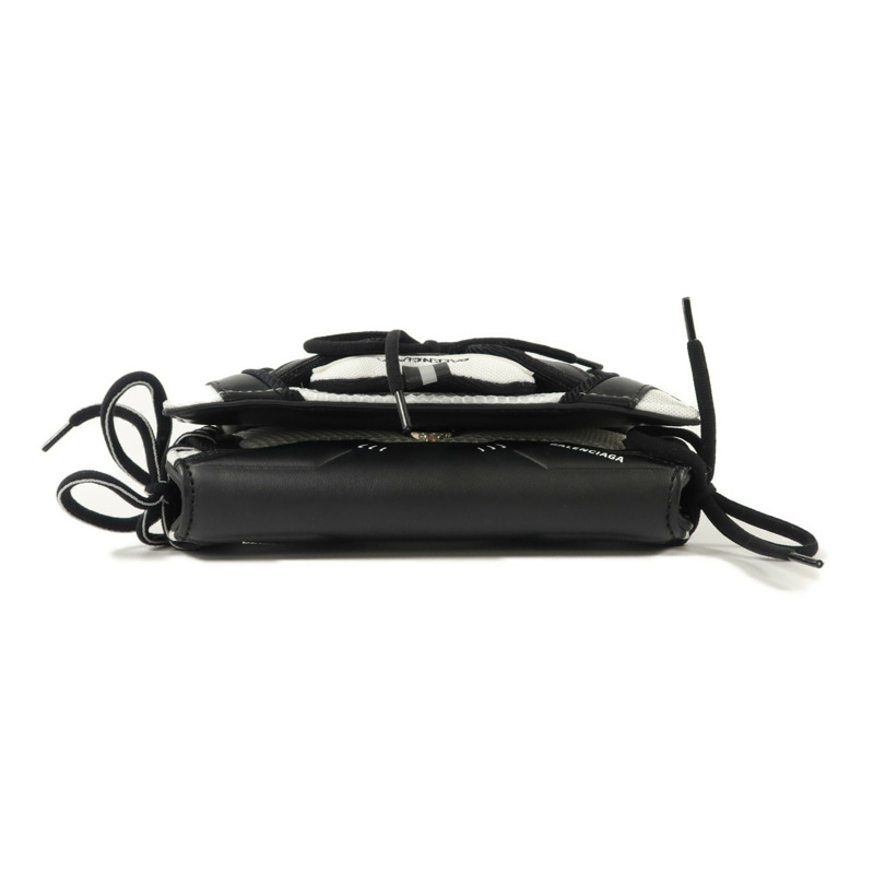 BALENCIAGA 尼龍/牛皮皮革Sneakerhead Phone Crossbody Bag肩背袋-3