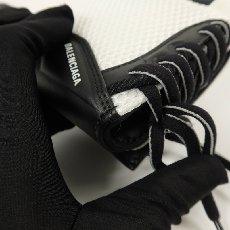 BALENCIAGA 尼龍/牛皮皮革Sneakerhead Phone Crossbody Bag肩背袋-14