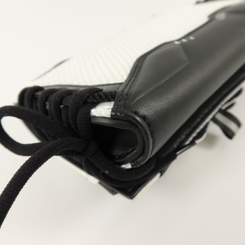 BALENCIAGA 尼龍/牛皮皮革Sneakerhead Phone Crossbody Bag肩背袋-15