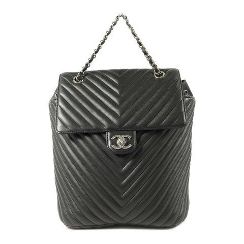 CHANEL 羊皮皮革Urban Spirit Backpack背包