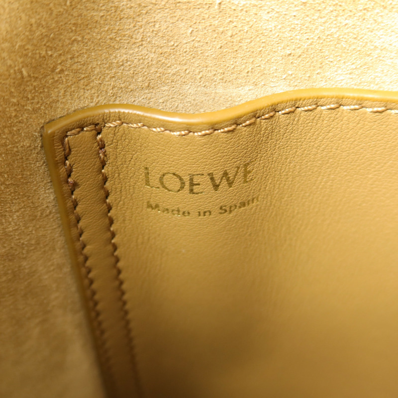 LOEWE 牛皮皮革Pebble Bucket Mini手挽肩背兩用袋-5
