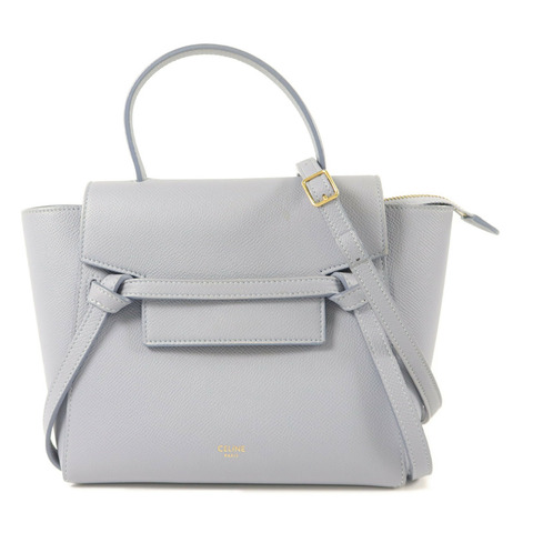 CELINE 牛皮皮革Nano Belt手挽肩背兩用袋