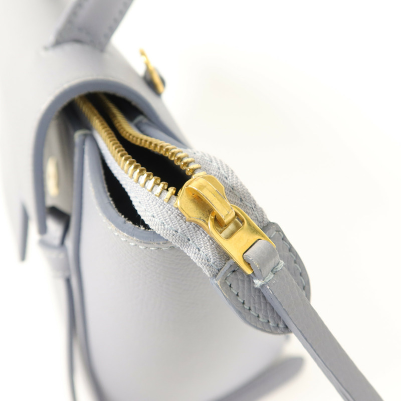 CELINE 牛皮皮革Nano Belt手挽肩背兩用袋-9