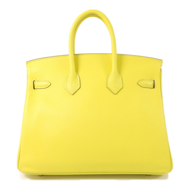 HERMES Swift皮革Birkin 25手挽袋Lime-1