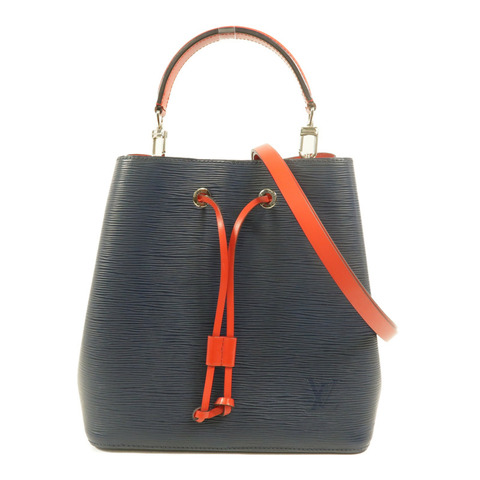 LOUIS VUITTON Epi NeoNoe MM銀扣手挽肩背兩用袋