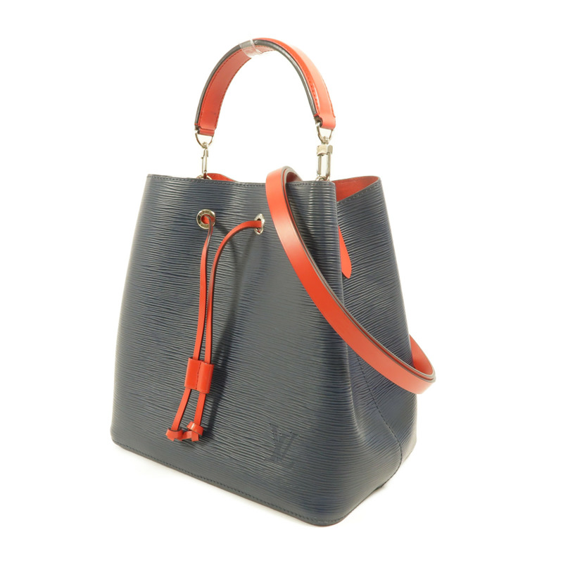 LOUIS VUITTON Epi NeoNoe MM銀扣手挽肩背兩用袋-2