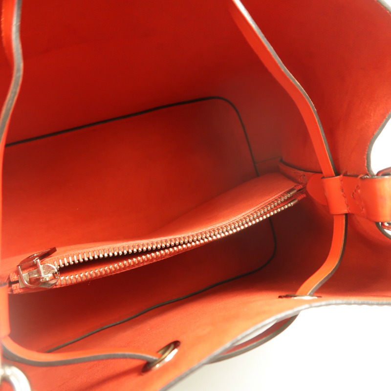 LOUIS VUITTON Epi NeoNoe MM銀扣手挽肩背兩用袋-4