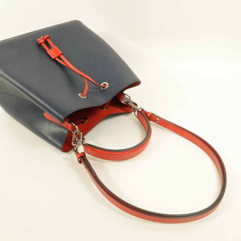 LOUIS VUITTON Epi NeoNoe MM銀扣手挽肩背兩用袋-6