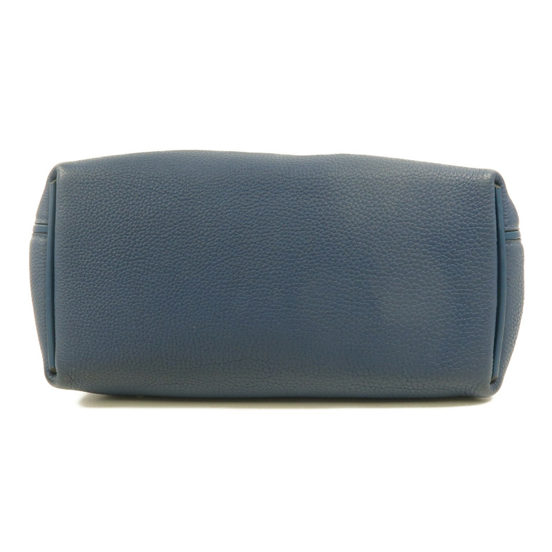 HERMES Togo皮革24/24 29cm手挽肩背兩用袋Bleu Brighton-3