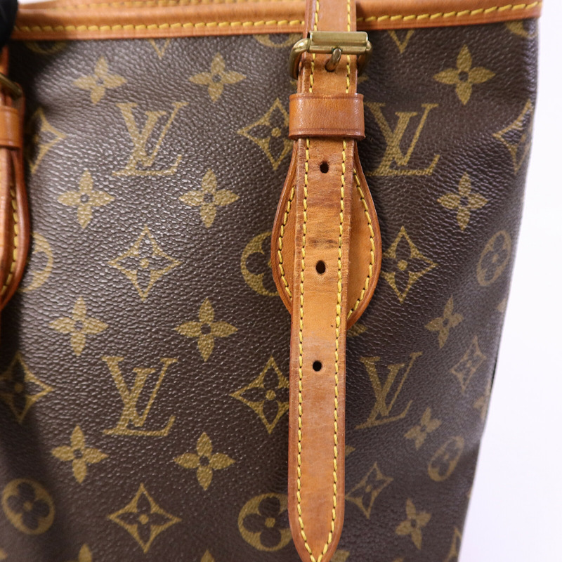 LOUIS VUITTON Monogram Bucket PM手挽袋-16