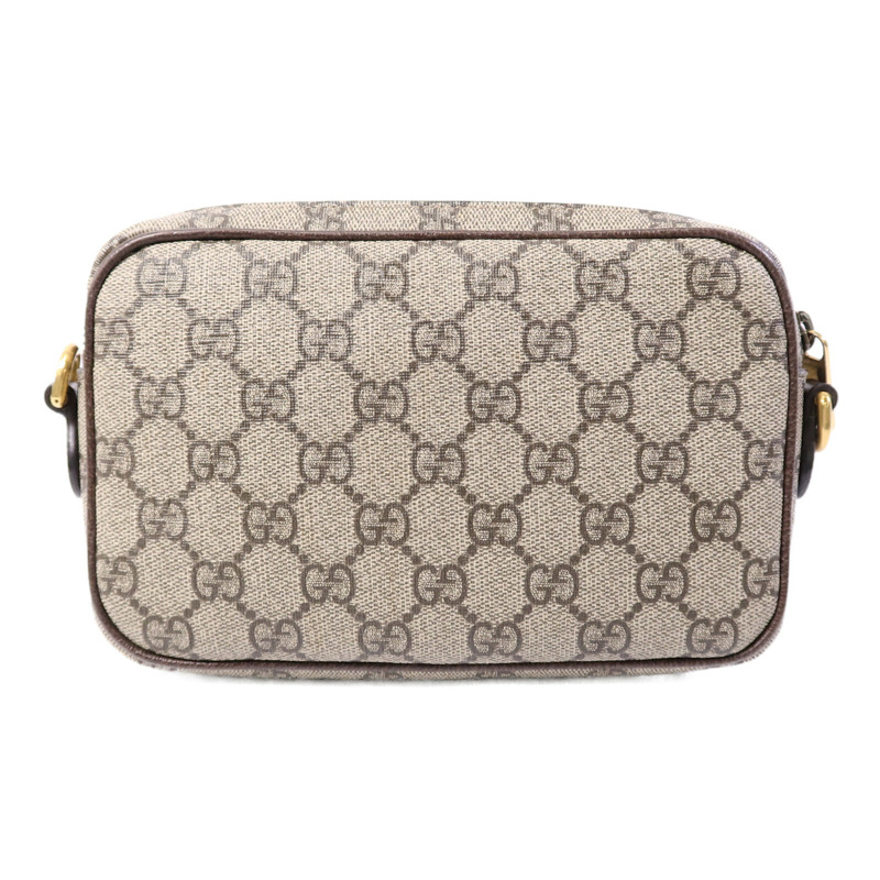 GUCCI 塗層帆布GG Supreme Shoulder Bag肩背袋-1