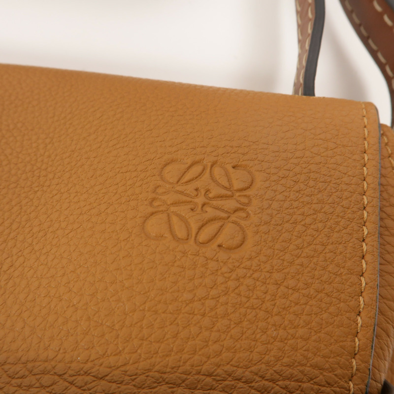 LOEWE 牛皮皮革Gate Small肩背袋-8