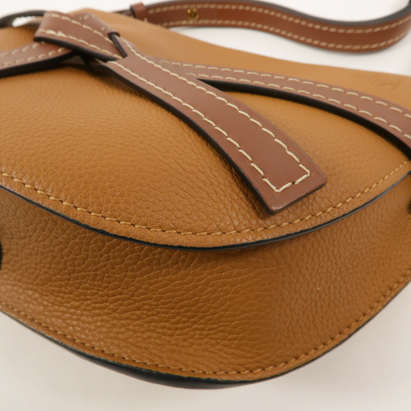 LOEWE 牛皮皮革Gate Small肩背袋-10