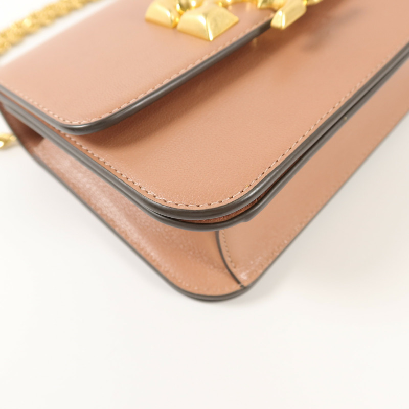 Tory Burch 牛皮皮革Chain Shoulder鏈帶肩背袋-14