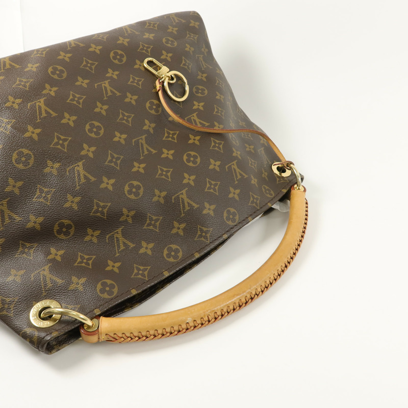 LOUIS VUITTON Monogram Artsy MM金扣肩背袋-7