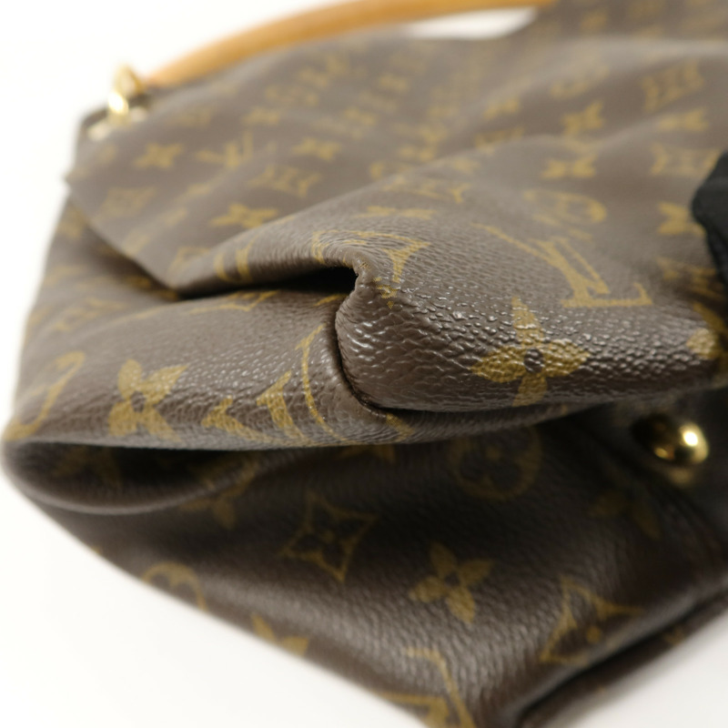 LOUIS VUITTON Monogram Artsy MM金扣肩背袋-13