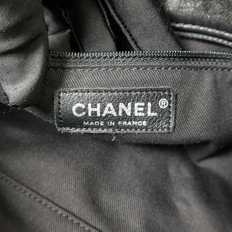 CHANEL 羊皮皮革Chain Shoulder鏈帶肩背袋-5