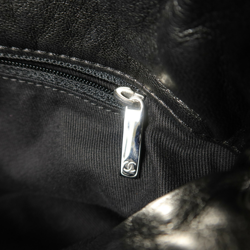 CHANEL 羊皮皮革Chain Shoulder鏈帶肩背袋-9