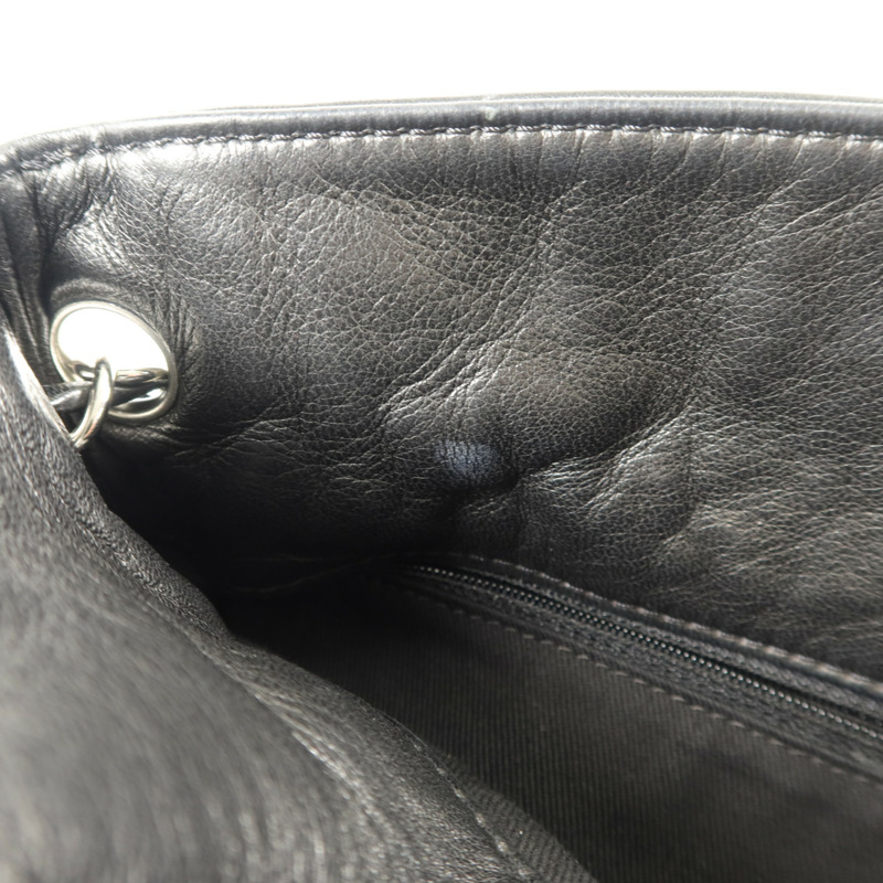 CHANEL 羊皮皮革Chain Shoulder鏈帶肩背袋-15