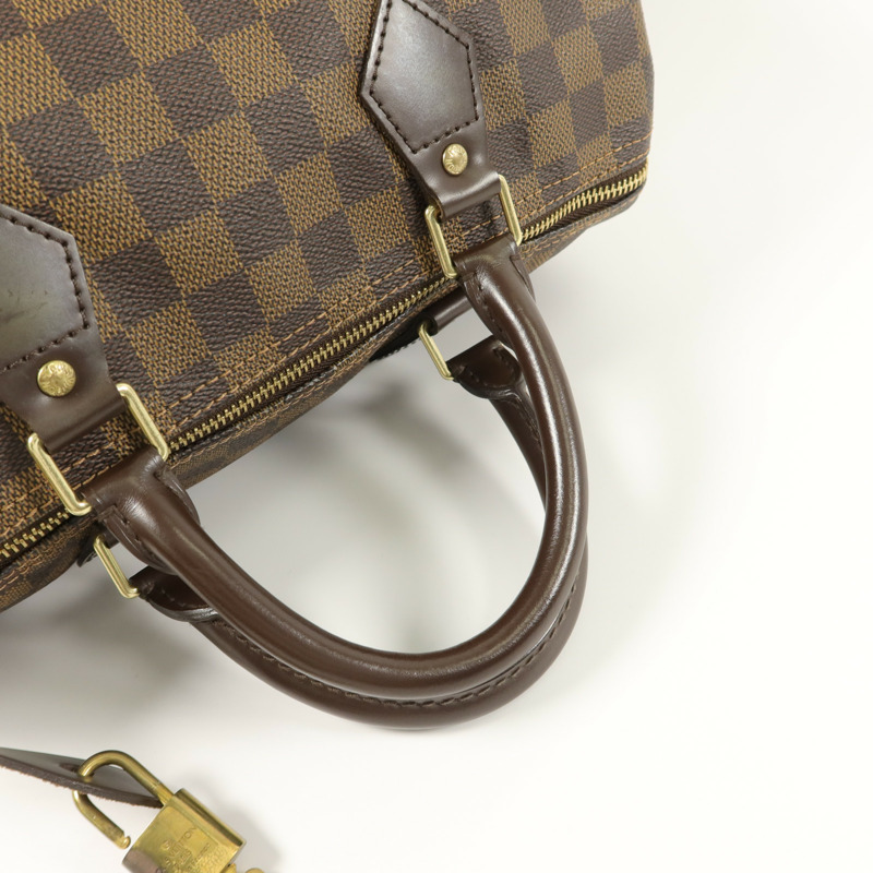 LOUIS VUITTON Damier Speedy 30手挽袋-7